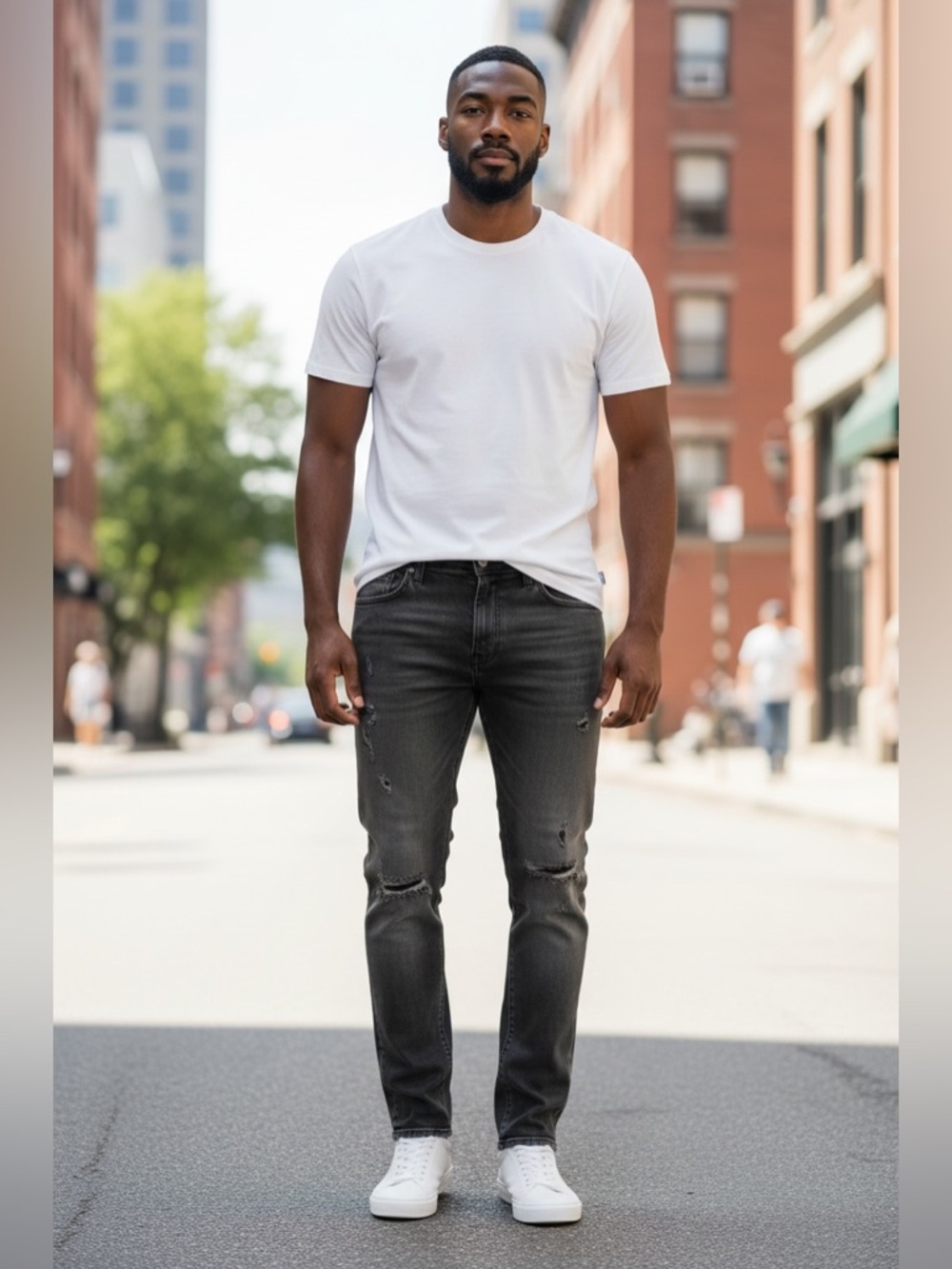 Jack & Jones Men's Dark Gray Slim fit Jeans